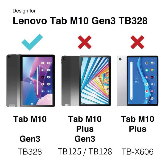 Чехол для планшета Lenovo TAB M10 (GEN3) RUGGED TB328 (ZG38C06811) изображение 6