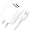 Зарядное устройство XO L35D 2 USB 2.1A cable microUSB (XO-L35-MCR)