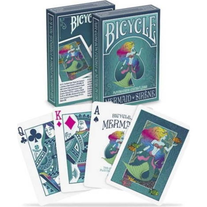 Гральні карти Bicycle Mermaid (red, blue) (PC_02457)