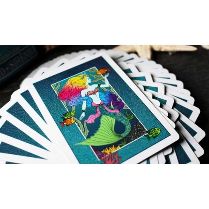 Гральні карти Bicycle Mermaid (red, blue) (PC_02457) зображення 3