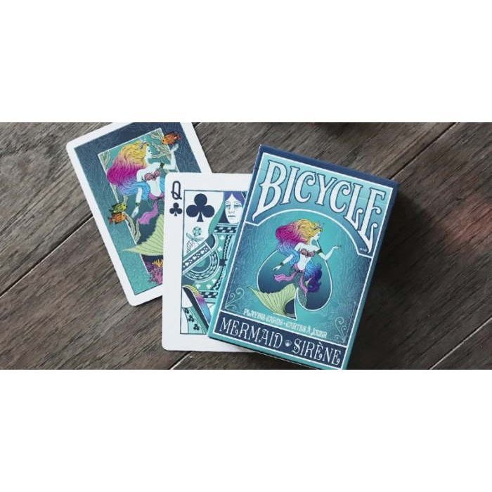 Гральні карти Bicycle Mermaid (red, blue) (PC_02457) зображення 4