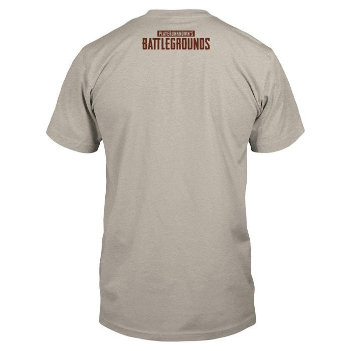 Футболка Jinx PUBG - Vitruvian Man Premium Tee Oatmeal Heather, L (JINX-8965 OHL) изображение 2