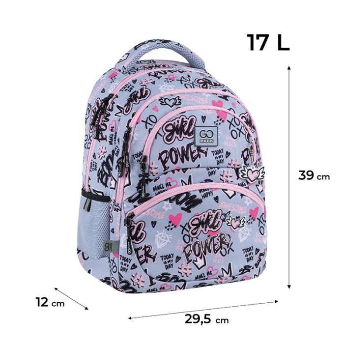 Рюкзак шкільний GoPack Education 175M-3 Awesome (GO25-175M-3) зображення 2