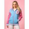 Кофта Jinx Overwatch Varsity D.Va Zip-Up Hoodie Blue/Pink XL (JINX-9349XL) изображение 6