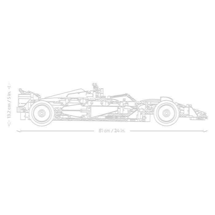 Конструктор LEGO Technic Автомобіль F1 Ferrari SF-24 (42207) зображення 9