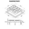 Варочна поверхня Perfelli DIAMOND M69C INOX зображення 12