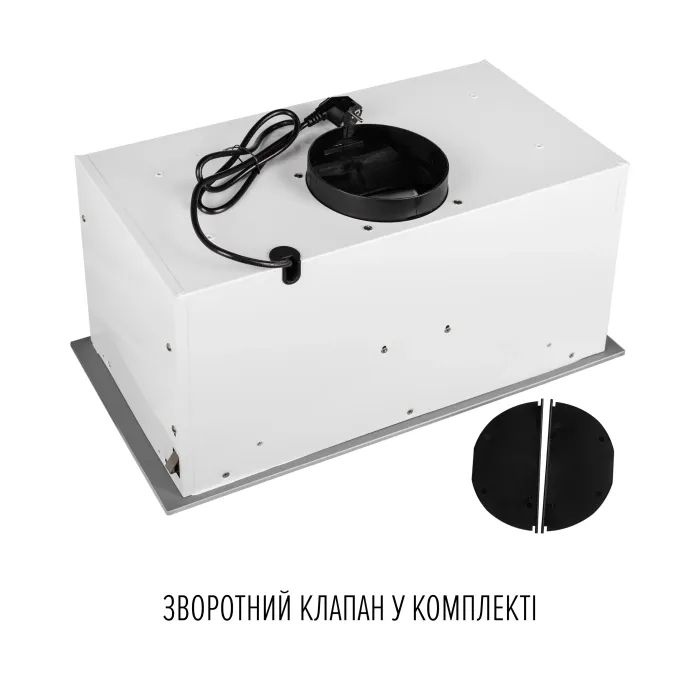 Витяжка кухонна Perfelli DESIGN VISION 6 BIANCO SILENZIO зображення 11