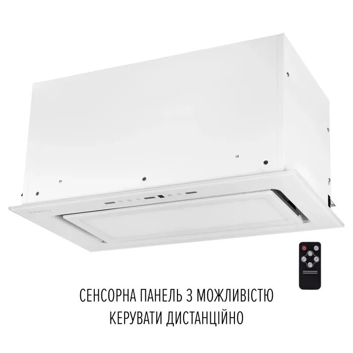 Витяжка кухонна Perfelli DESIGN VISION 6 BIANCO SILENZIO зображення 2