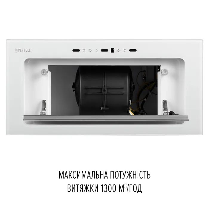Витяжка кухонна Perfelli DESIGN VISION 6 BIANCO SILENZIO зображення 9