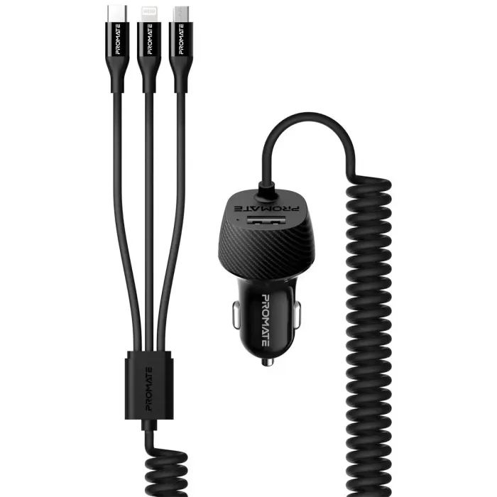 Зарядное устройство Promate voltrip-uni.black