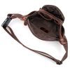 Сумка Vintage Поясная Коричневая (14422) изображение 7