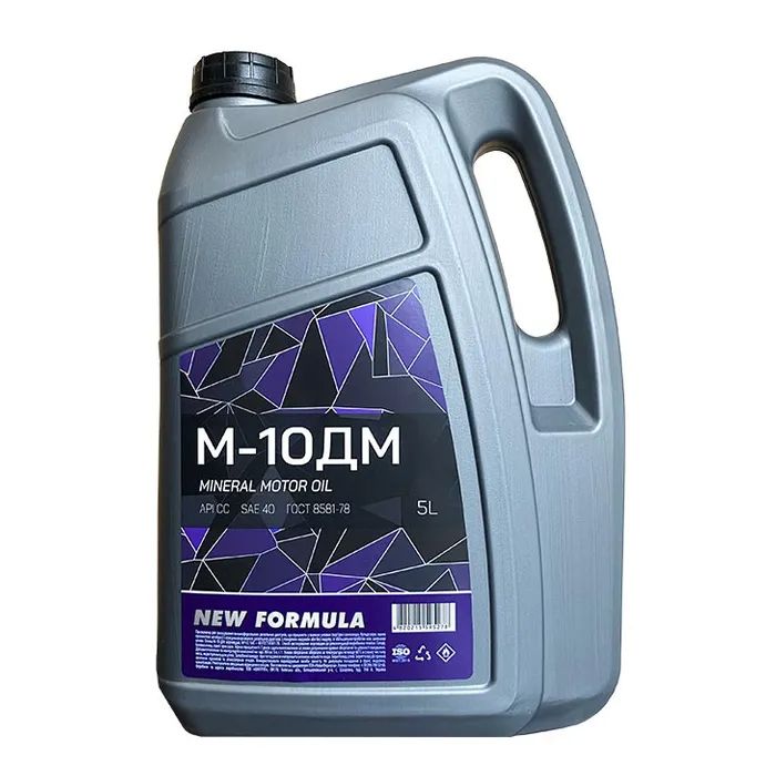 Моторна олива NEW FORMULA М10ДМ кан. 5л ПЕ (4,5кг) (NF196260)