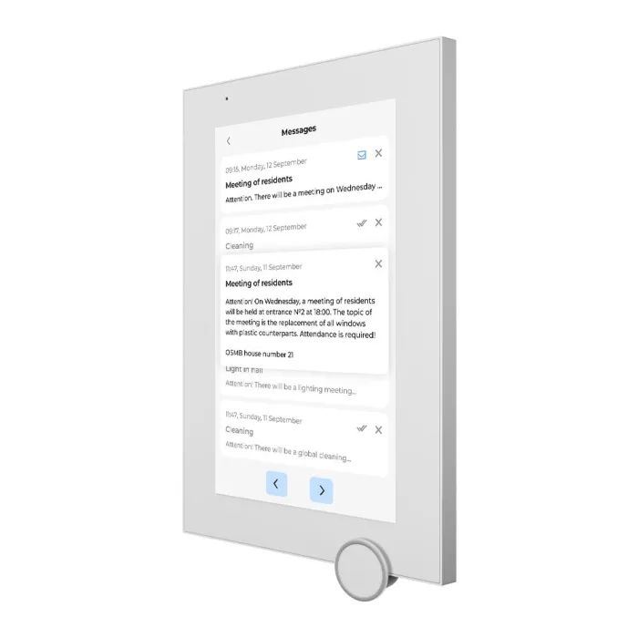 Видеодомофон Bas-IP AZ-07LL Linux white изображение 6