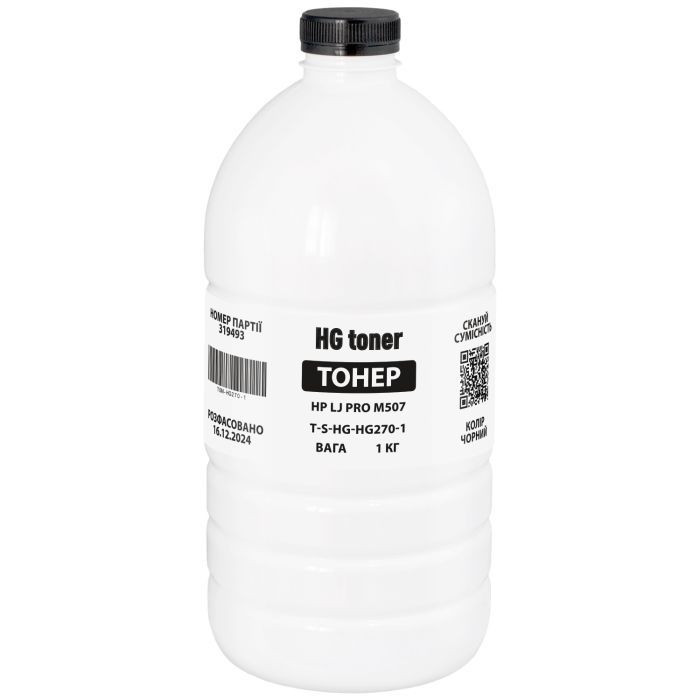 Тонер HP LJ M507 1 кг HG (TSM-HG270-1)