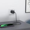 Зарядний пристрій Choetech 1xUSB 20W (1 USB-C) PD matte wall charger black (Q5004-EU-BK) зображення 6