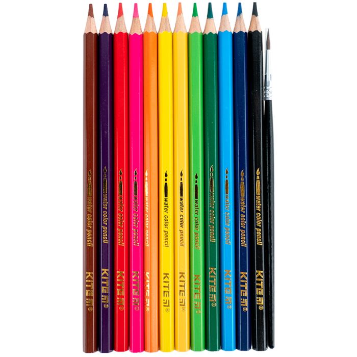 Карандаши цветные Kite Classic акварельні, 12 кольорів (K-1049) изображение 3