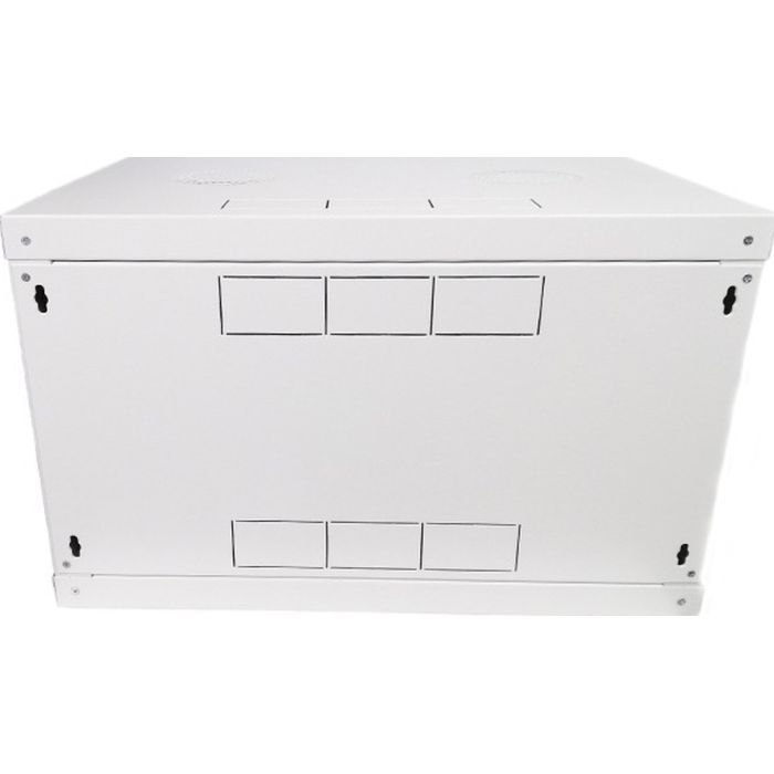 Шкаф настенный Eserver 6U, 600х500х370 (Ш*Г*В), стекло, серый (ES-Е650G) изображение 4