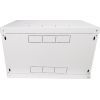 Шкаф настенный Eserver 6U, 600х500х370 (Ш*Г*В), стекло, серый (ES-Е650G) изображение 4