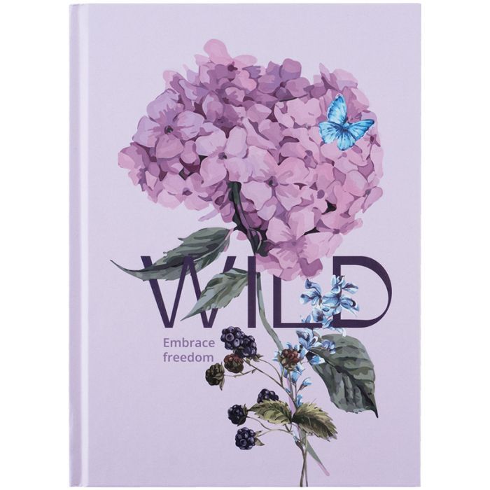 Книга записная Axent Wild А5, 96 листов, клетка, твердая обложка (8459-5-A)