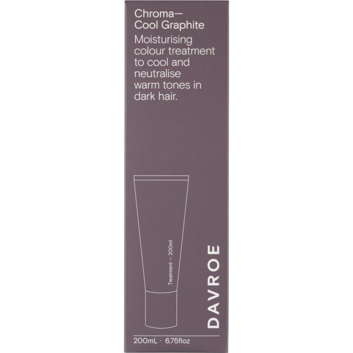 Оттеночный бальзам Davroe Chroma Colour Treatments Cool Graphite 200 мл (9326123008657) изображение 2