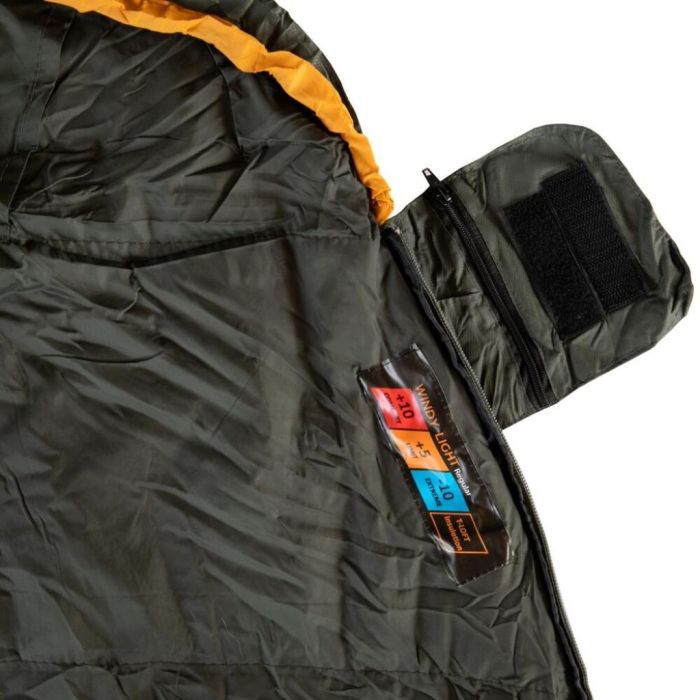 Спальний мішок Tramp Windy Light Orange/Grey Left (UTRS-055-L) зображення 6