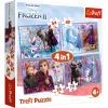 Пазл Trefl Frozen Путешествие в неизвестное 4 in 1 (35, 48, 54, 70) элемента (5900511343236)