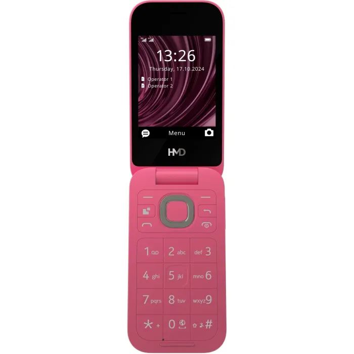 Мобильный телефон HMD 2660 4G Flip DS Red изображение 2