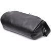 Сумка Grande Pelle Через плечо из натуральной кожи Черная (11649) изображение 5