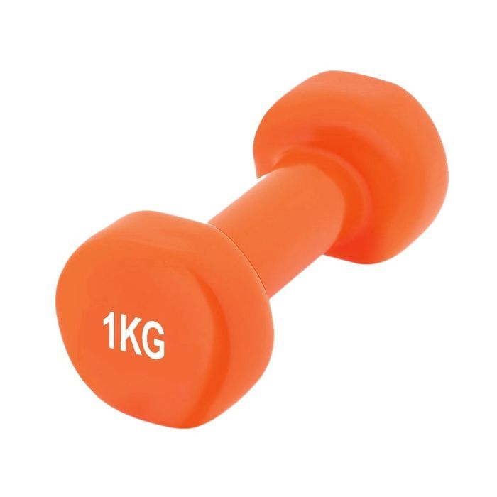 Гантель PowerPlay PP_4103 вінілова 1 кг Помаранчева (PP_4103_1kg) зображення 3