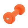 Гантель PowerPlay PP_4103 вінілова 1 кг Помаранчева (PP_4103_1kg) зображення 3