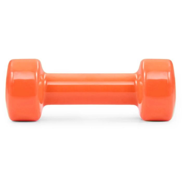 Гантель PowerPlay PP_4103 вінілова 1 кг Помаранчева (PP_4103_1kg) зображення 4