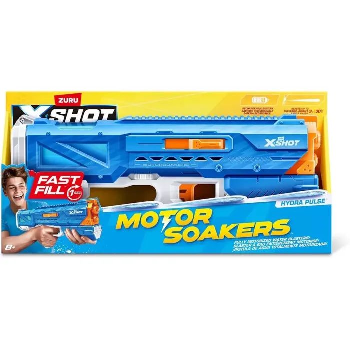 Игрушечное оружие Zuru X-Shot Водный бластер Fast Fill Small Motor Soaker (118158) изображение 2