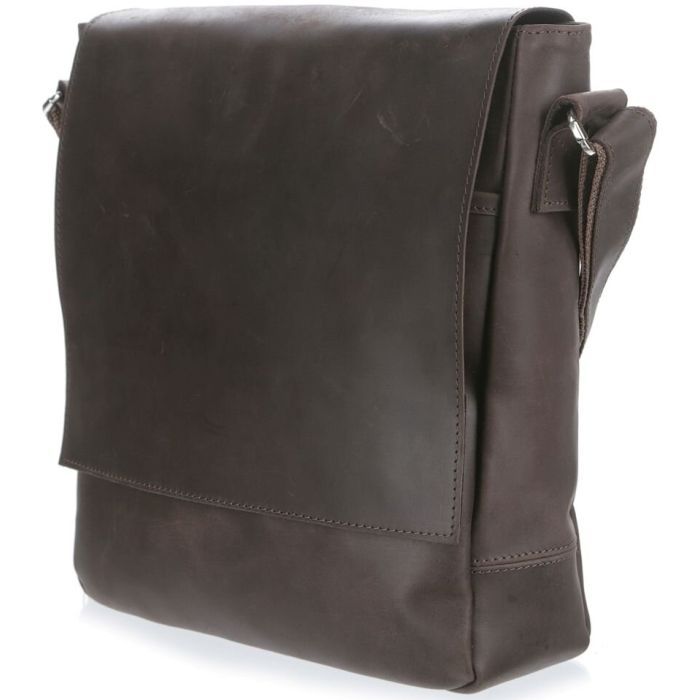 Сумка Shvigel Мессенджер Коричневая (00886) изображение 5