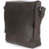 Сумка Shvigel Мессенджер Коричневая (00886) изображение 5
