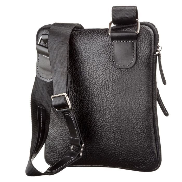 Сумка Shvigel Кожаная Черная (11090) изображение 2