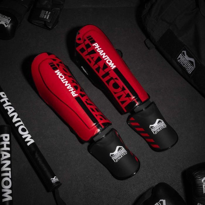 Защита голени и стопы Phantom Apex Striking Red S/M (PHSG2730-SM) изображение 9