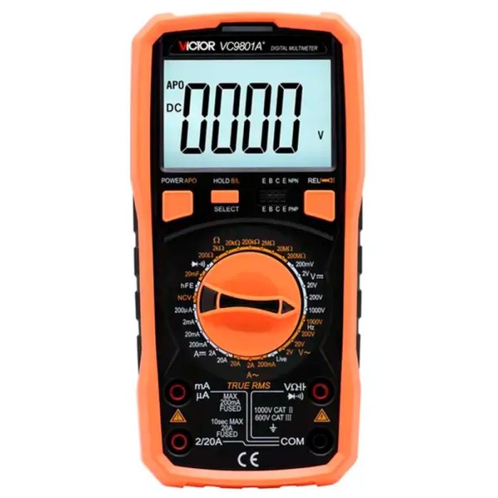 Цифровий мультиметр Victor VC9801A, V, A, R, С, F (VC9801A)