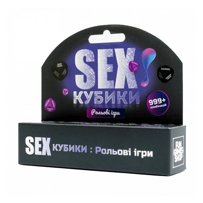 Настольная игра 18+ Fun Games Shop SEXКубики: Ролевые игры (укр.) (FGS52)