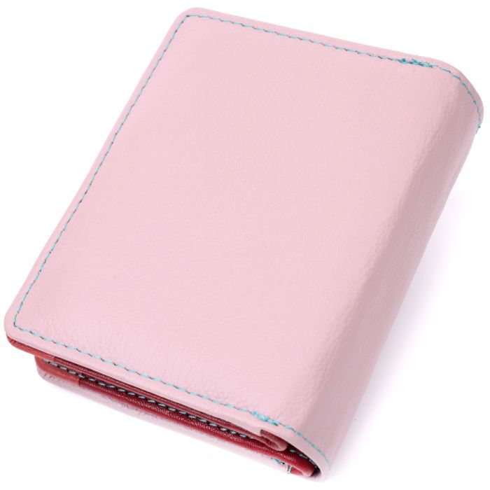 Гаманець ST Leather З натуральної шкіри Бежевий (19439) зображення 2