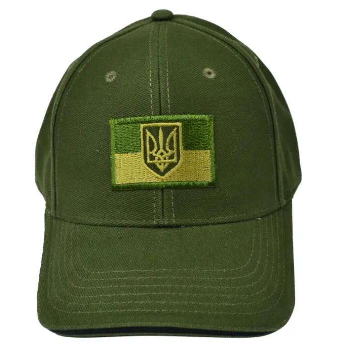 Кепка coFEE Heavy Прапор України з тризубом хакі (SH1926-269 CO/29592) изображение 2