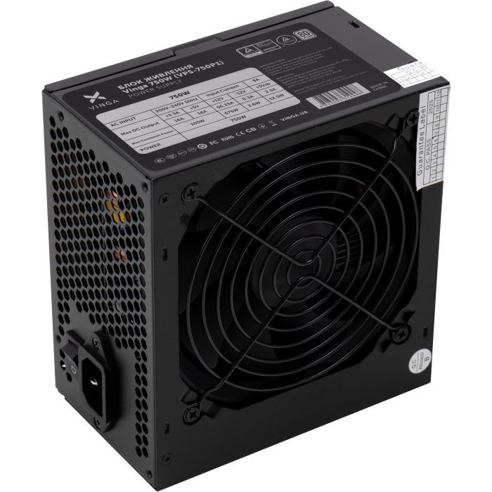 Блок живлення Vinga 750W (VPS-750P1) > ціни в Києві та Україні Блок живлення Vinga 750W (VPS-750P1)