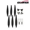 Пропелер для дрона Gemfan F1510 Folding 3 Blade Glass Fiber Nylon - Black 1CW + 1CCW (PMGNF1510-3A2) зображення 2