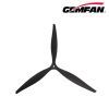 Пропелер для дрона Gemfan F1510 Folding 3 Blade Glass Fiber Nylon - Black 1CW + 1CCW (PMGNF1510-3A2) зображення 4