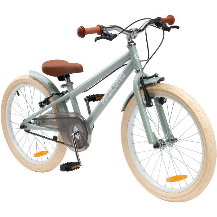 Дитячий велосипед Miqilong RM 20" оливковий (RBB-RM20-OLIVE) зображення 3