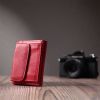 Гаманець ST Leather З натуральної шкіри Червоний (22741) зображення 10