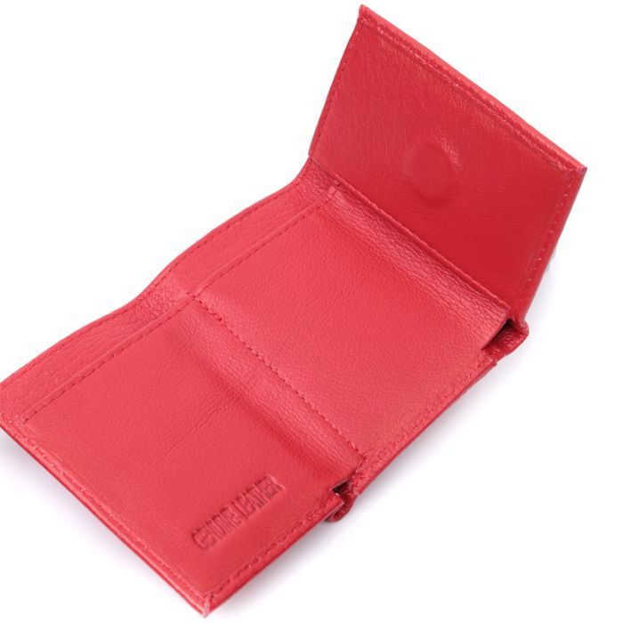 Гаманець ST Leather З натуральної шкіри Червоний (22741) зображення 6