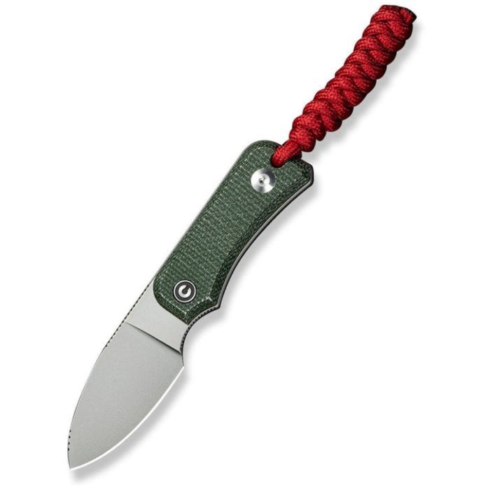 Нож Civivi Baby Banter Fixed Blade, Green Micarta, Satin (C23045-2) изображение 4