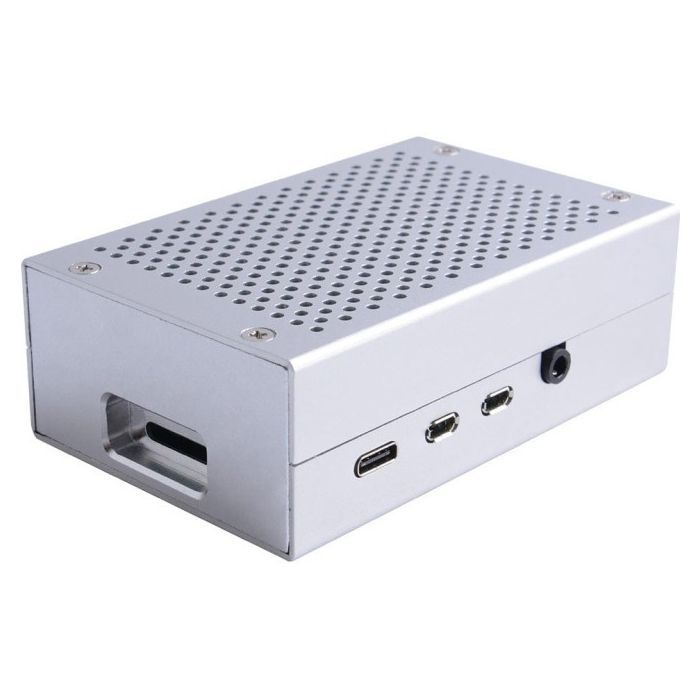 Корпус для Микро ПК Pi HUT for Raspberry Pi 4 Alu (102500) изображение 3