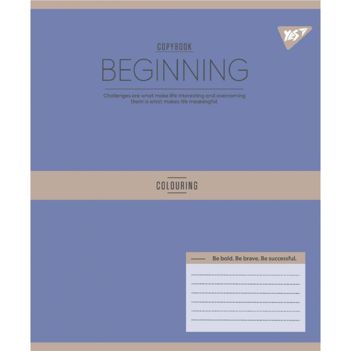 Зошит Yes Beginning А5 12 аркушів коса лінія (767868) зображення 5