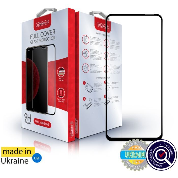 Стекло защитное Intaleo Full Glue Infinix Hot 50i Black (1283126607332)